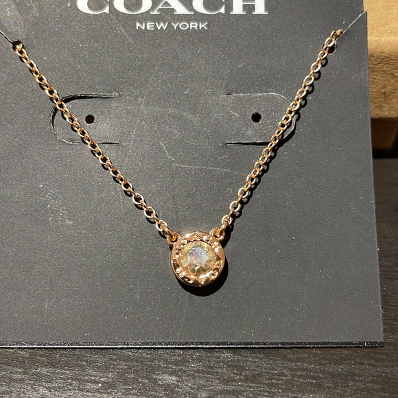 COACH Rose Gold Necklace - Picture 3 of 3
